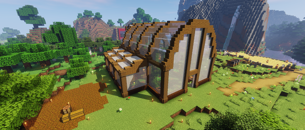 Minecraft Builds 社区温室建筑集锦