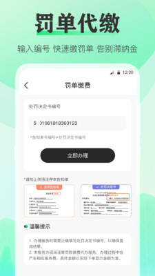 手机违章查询